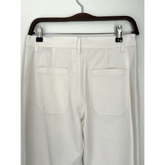 NWT Slate & Stone White Flare Pant, Mid-Rise, Stretch Size 4 - Picture 7 of 7